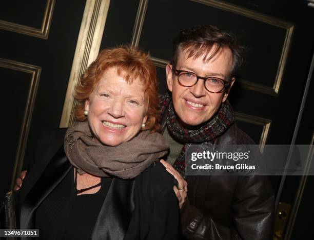 Becky Ann Baker and Dylan Baker pose at the opening night of The Roundabout Theater Company's production of ""Caroline, Or Change" on Broadway at...