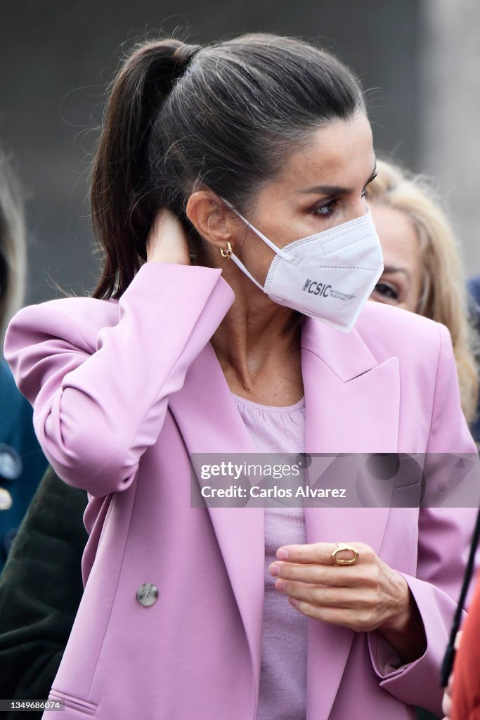 Spanish Royals Visit The 'Best School 2020' In Tui