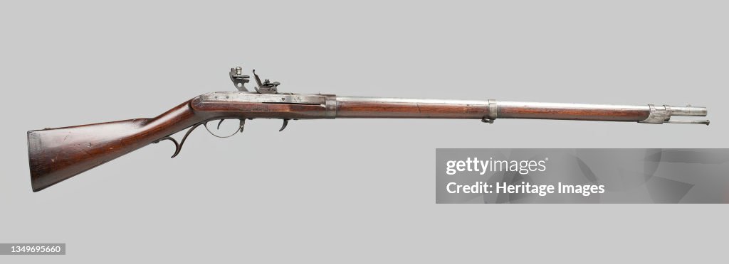 Breech Loading Flintlock Musket