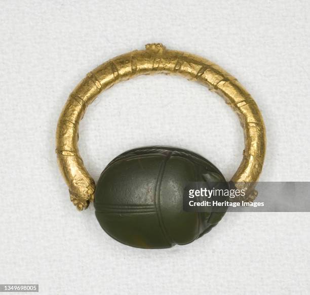 Ring with a Scarab Bezel, Egypt, Middle Kingdom-Second Intermediate Period . Artist Unknown.