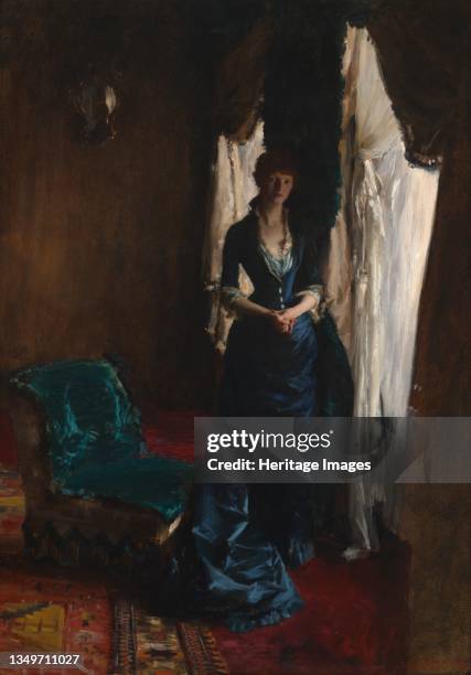 Madame Paul Escudier , 1882. Artist John Singer Sargent.