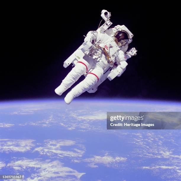 Backpacking, 1984. Astronaut Bruce McCandless II ventured farther away from the confines and safety of his ship than any astronaut ever had. The...