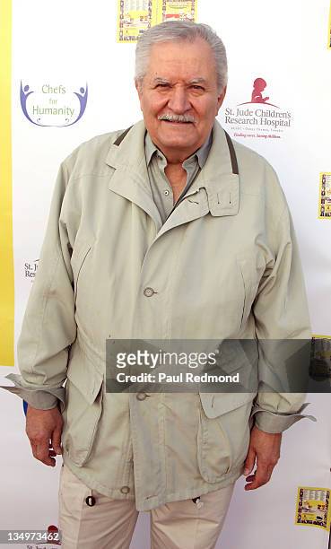 Actor John Aniston attends "Loukoumi's Celebrity Cookbook" - Los Angeles Premiere Party at Treehouse Social Club on December 4, 2011 in Los Angeles,...