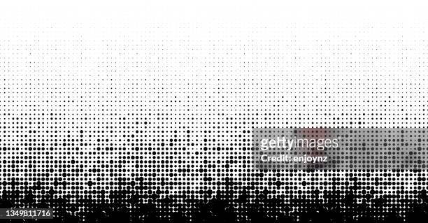 half tone dots gradient background - polka dot stock illustrations
