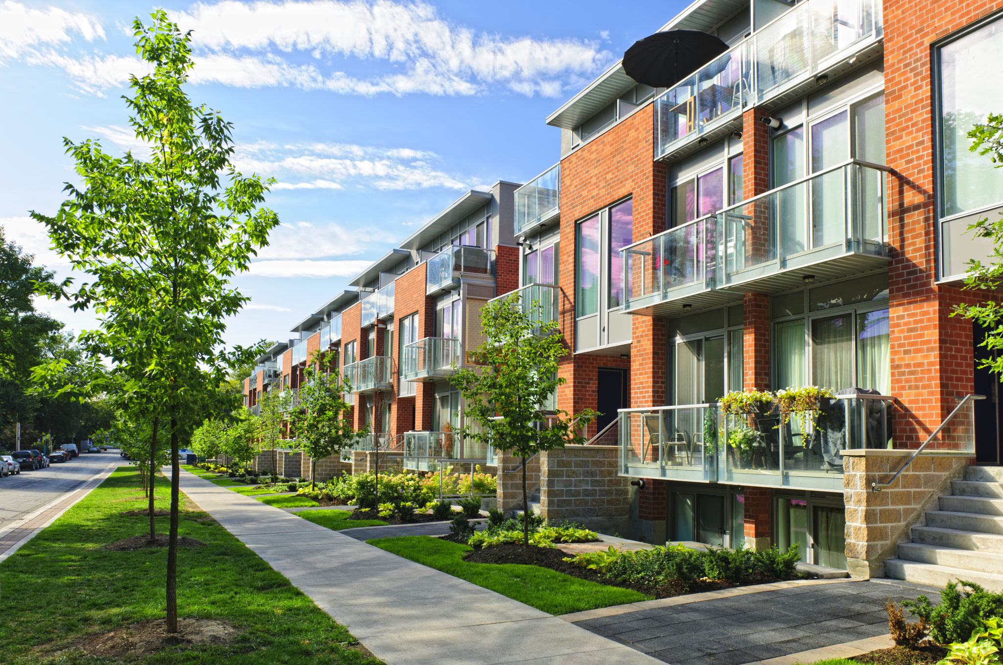 landscaping townhome