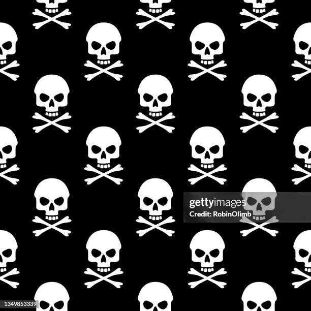 Crossbones Pattern Skull And Crossbones Pattern