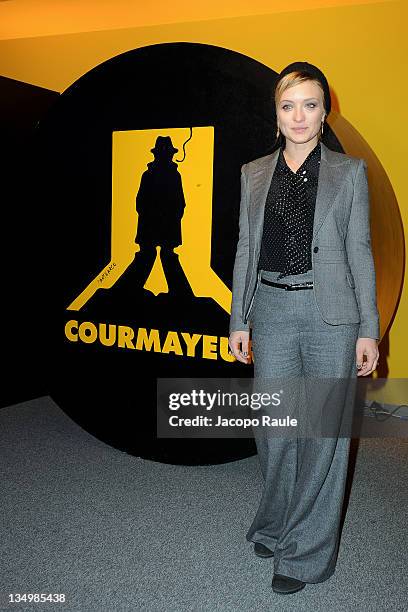 Carolina Crescentini attends day 1 of 2011 Courmayeur Noir In Festival on December 5, 2011 in Courmayeur, Italy.