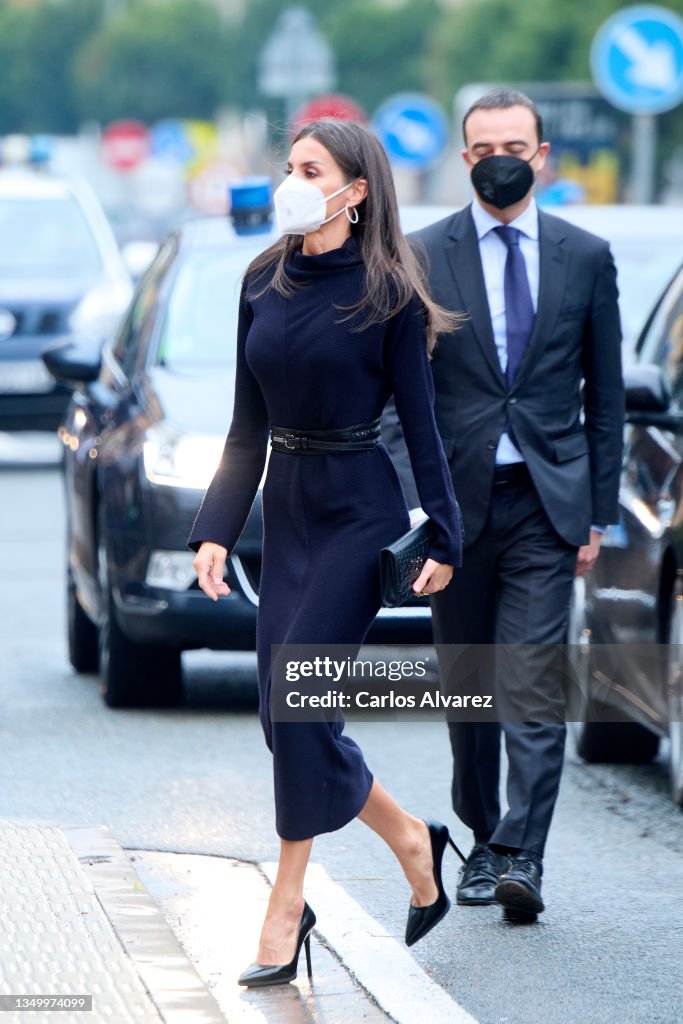 Queen Letizia Attends 'Opera Prima' Film Festival In Tudela