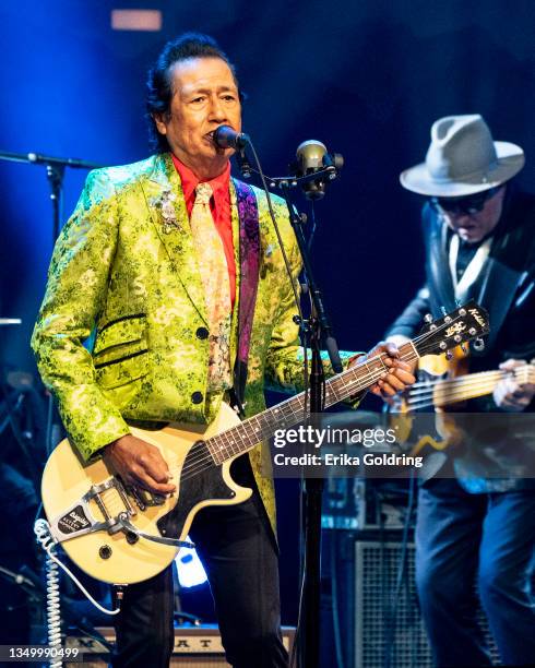 Alejandro Escovedo performs during the Austin City Limits Hall of Fame Induction Ceremony and Celebration at ACL Live on October 28, 2021 in Austin,...