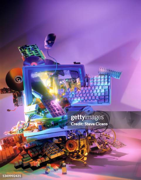 Computer Old Explosion 1 127 Computer Explosion Stock Photos, High-Res Pictures, and Images ...