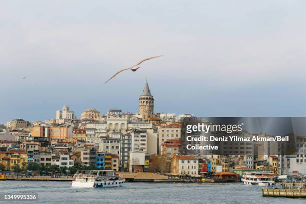Galata tower view in Istanbul