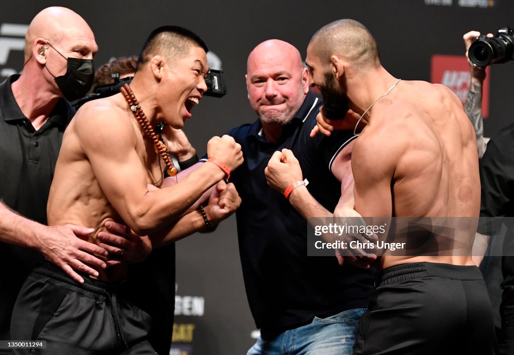 UFC 267 Weigh-in