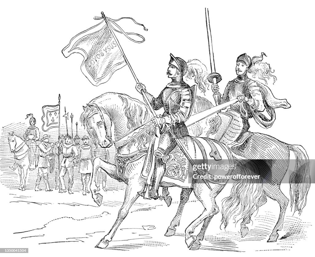 Contoise Knight Medieval Knights In Battle
