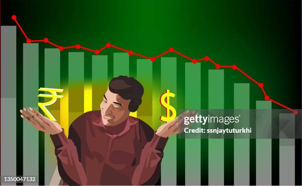 stock market , - digital signage display stock illustrations