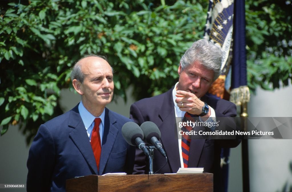 President Clinton Names Judge Breyer To The US Supreme Court