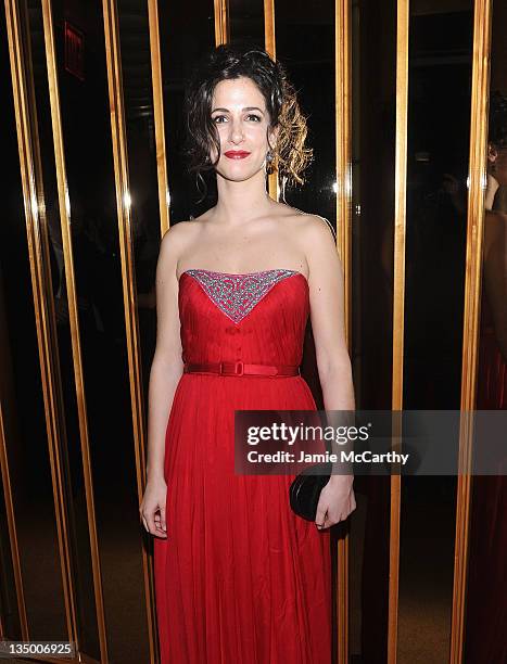 Zana Marjanovic attends the after party for the premiere of "In the Land of Blood and Honey" at The Standard Hotel Rooftop on December 5, 2011 in New...