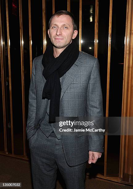 Goran Kostic attends the after party for the premiere of "In the Land of Blood and Honey" at The Standard Hotel Rooftop on December 5, 2011 in New...