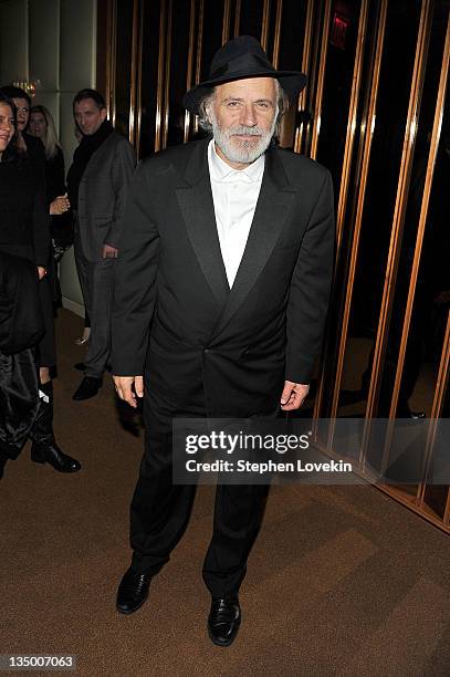 Rade Serbedzija attends the after party for the premiere of "In the Land of Blood and Honey" at the The Standard Hotel Rooftop on December 5, 2011 in...