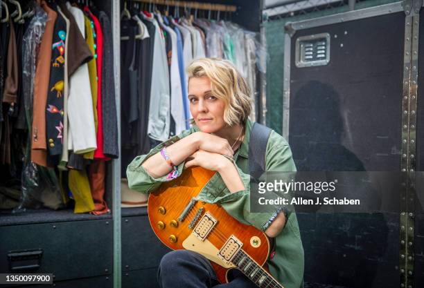Singer/songwriter Brandi Carlile is photographed for Los Angeles Times on September 26, 2021 in Dana Point, California. PUBLISHED IMAGE. CREDIT MUST...