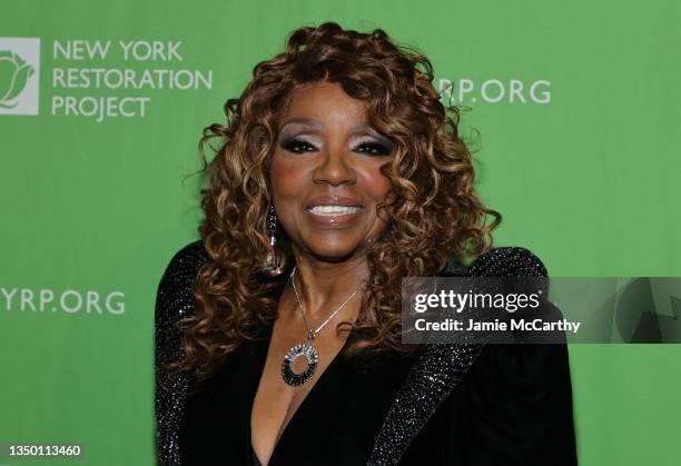 Gloria Gaynor attends the Bette Midler's Annual Hulaween Bash at Cipriani South Street on October 29, 2021 in New York City.