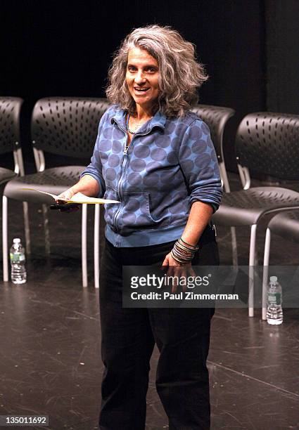 Rachel Chanoff attends the Sundance Institute Screenplay Reading of Keith Davis' "The American People" at the 52nd Street Project on December 5, 2011...