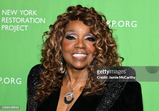 Gloria Gaynor attends the Bette Midler's Annual Hulaween Bash at Cipriani South Street on October 29, 2021 in New York City.