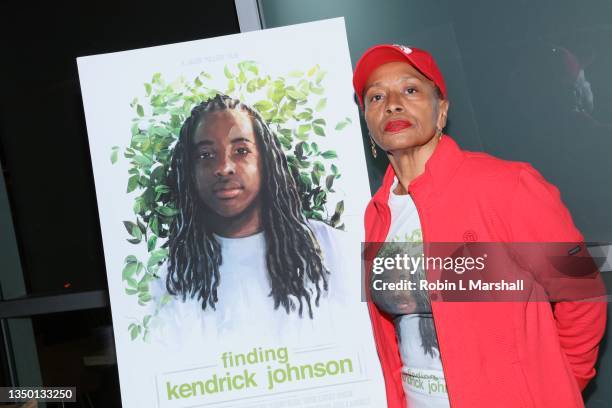 Jenifer Lewis attends attend the Los Angeles rally for Kendrick Johnson & premiere screening of "Finding Kendrick Johnson" at Laemmle NoHo 7 on...