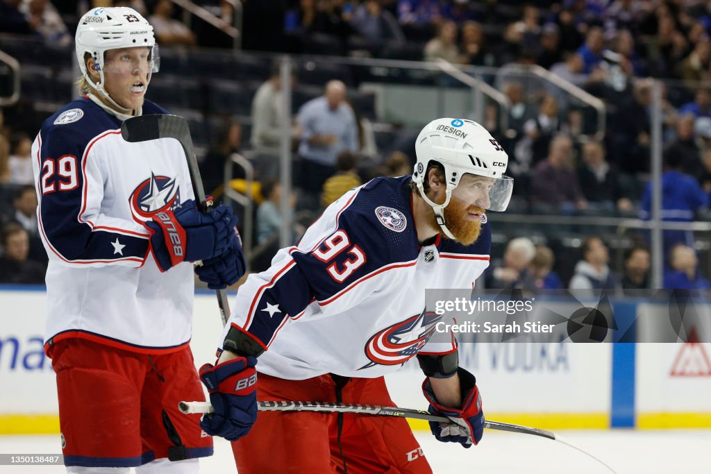 Columbus Blue Jackets v New York Rangers