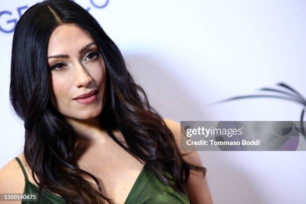 Tehmina Sunny attends the 2021 GEANCO Foundation Family Reunion Hollywood Gala at SLS Hotel, a Luxury Collection Hotel, Beverly Hills on October 29,...