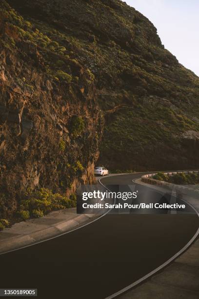 Teneriffe curvy road car