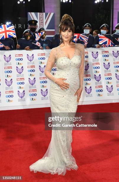 Catherine Tyldesley attends the Pride Of Britain Awards 2021 at The Grosvenor House Hotel on October 30, 2021 in London, England.