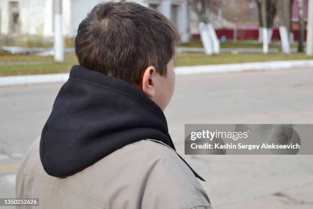 portrait of a teenage boy. - eastern european descent stock pictures, royalty-free photos & images