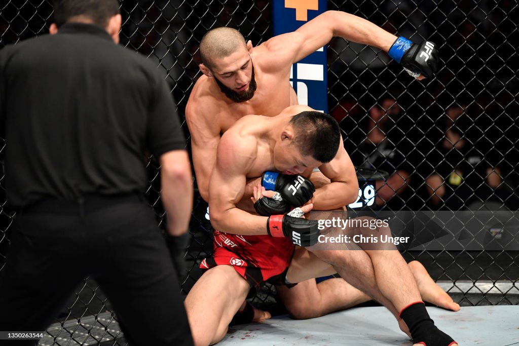 UFC 267: Jingliang v Chimaev