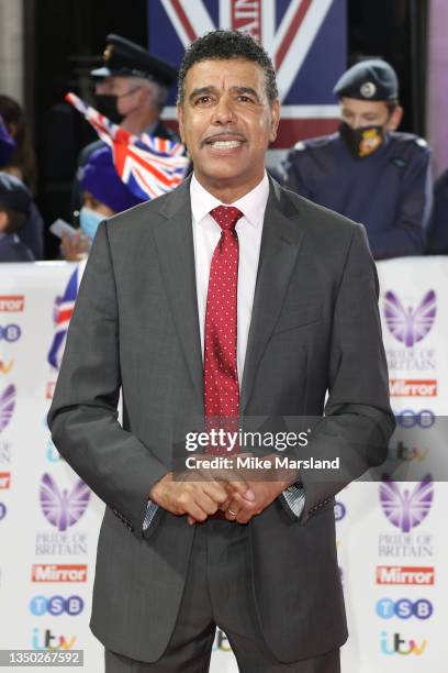 Chris Kamara attends the Pride Of Britain Awards 2021 at The Grosvenor House Hotel on October 30, 2021 in London, England.