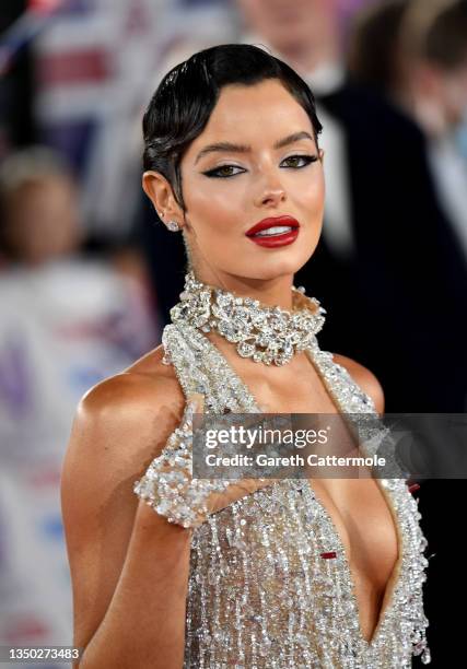 Maura Higgins attends the Pride Of Britain Awards 2021 at The Grosvenor House Hotel on October 30, 2021 in London, England.