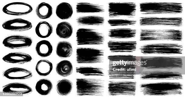 paint brush strokes - mud background stock illustrations