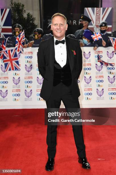 Antony Cotton attends the Pride Of Britain Awards 2021 at The Grosvenor House Hotel on October 30, 2021 in London, England.