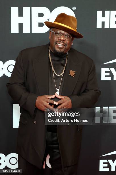 Cedric the Entertainer attends the 36th Annual Rock & Roll Hall Of Fame Induction Ceremony at Rocket Mortgage Fieldhouse on October 30, 2021 in...