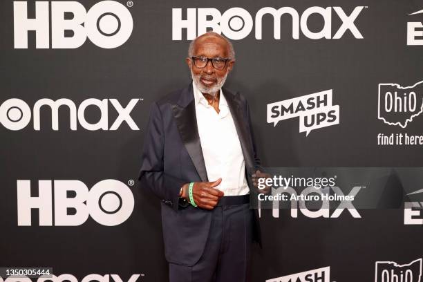 Clarence Avant attends the 36th Annual Rock & Roll Hall Of Fame Induction Ceremony at Rocket Mortgage Fieldhouse on October 30, 2021 in Cleveland,...