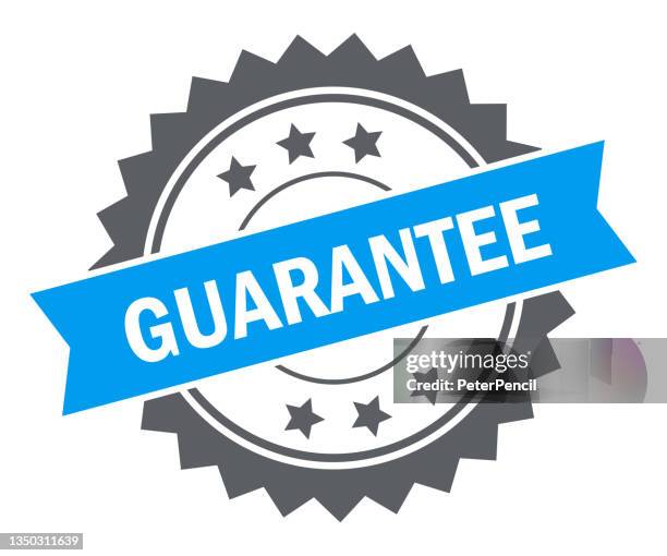 guarantee - stamp, imprint, seal template. grunge effect. vector stock illustration - printing services stock illustrations