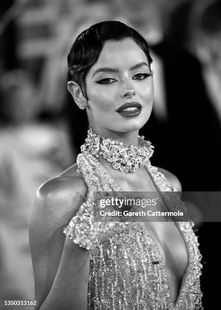 Maura Higgins attends the Pride Of Britain Awards 2021 at The Grosvenor House Hotel on October 30, 2021 in London, England.