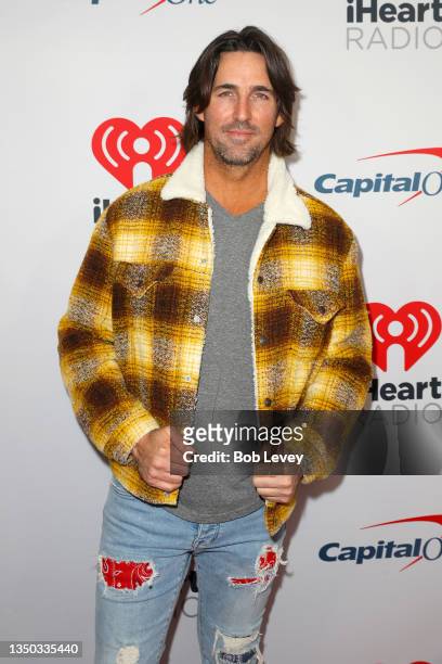 Jake Owen attends the 2021 iHeartCountry Festival Presented By Capital One at The Frank Erwin Center on October 30, 2021 in Austin, Texas. Editorial...