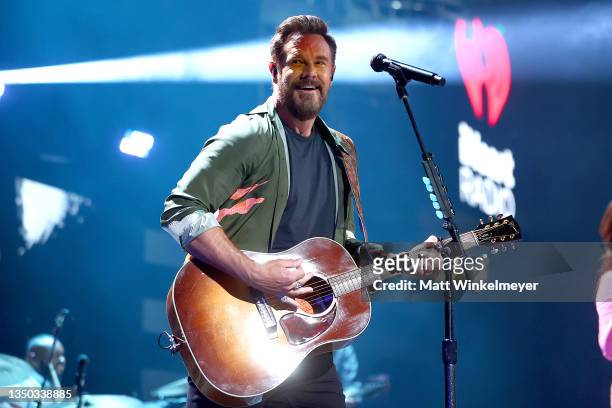 Jimi Westbrook of Little Big Town performs onstage during the 2021 iHeartCountry Festival Presented By Capital One at The Frank Erwin Center on...