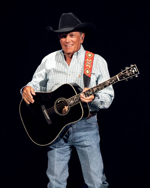 George Strait performs onstage during the 2021 iHeartCountry Festival Presented By Capital One at Frank Irwin Center on October 30, 2021 in Austin,...