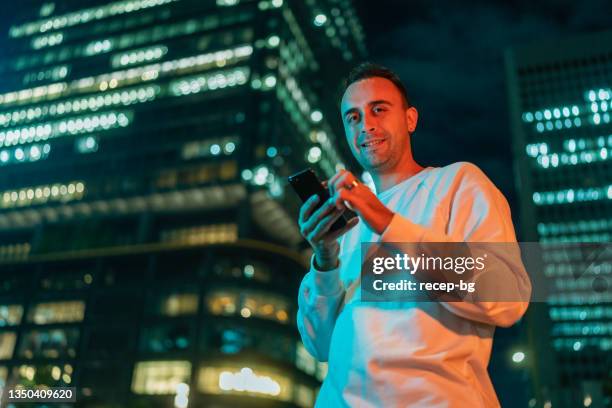 Man Using Cell Phone Light Face 184 Face Lit From Below Stock Photos, High-Res Pictures, and Images ...