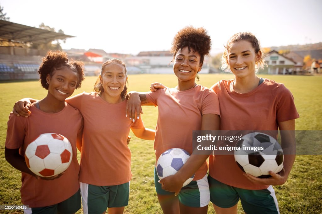 Women Soccer Player