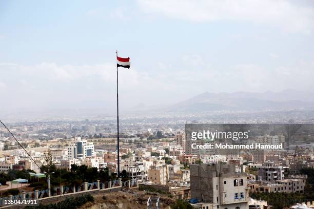 View shows Sana'a city in Yemen on October 31, 2021. World Cities Day is celebrated around the globe on 31 October, to call on countries to build...