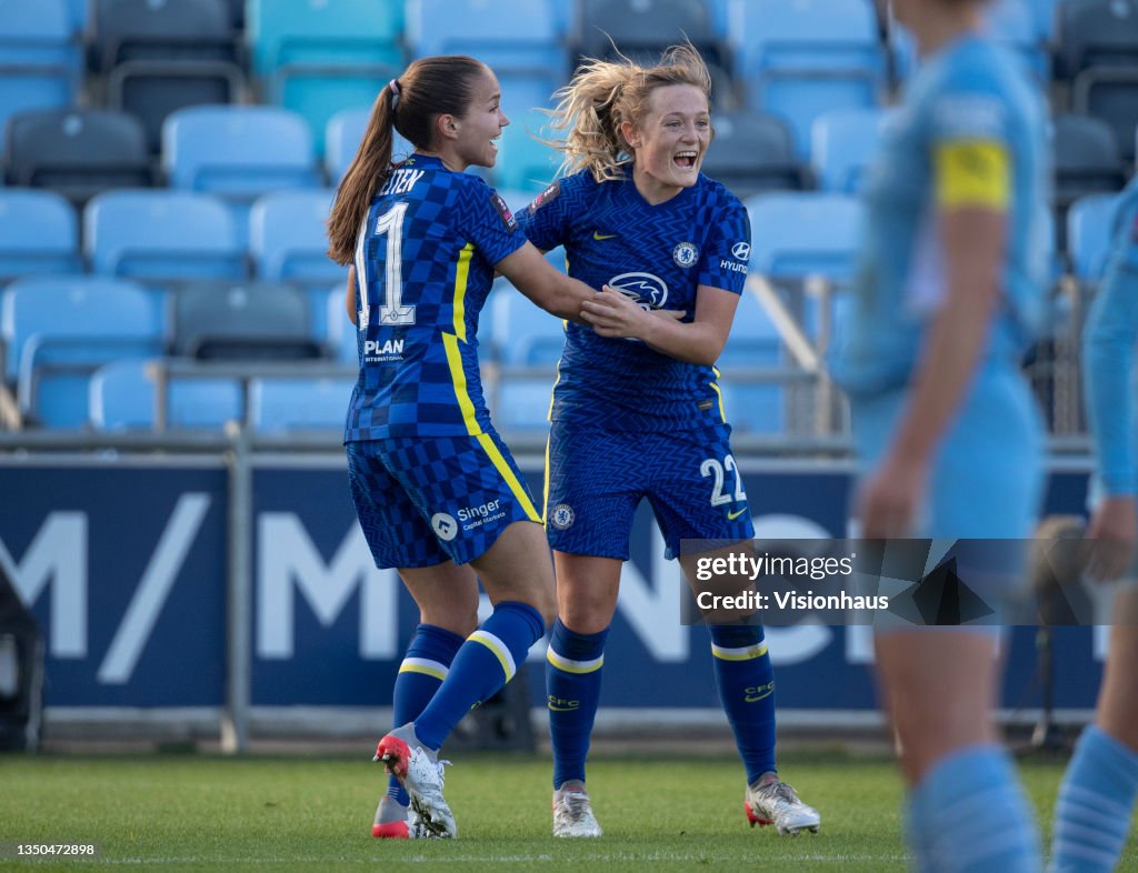 Manchester City v Chelsea - The Vitality Women's FA Cup Semi Final