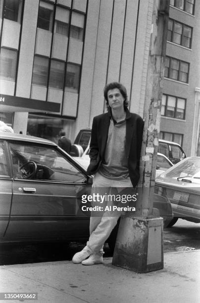 Musician Ray Davies of The Kinks appears in a portrait taken on June 27, 1989 in New York City.
