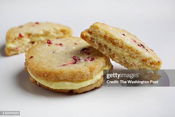 Spiced Cranberry Orange Zingers with frosting photographed in Washington, DC.